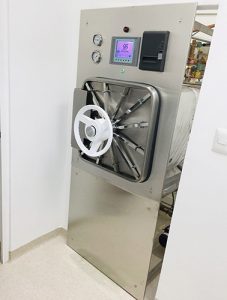 autoclave, esterilizador, equipo médico